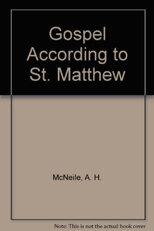 Gospel According to St. Matthew,Used
