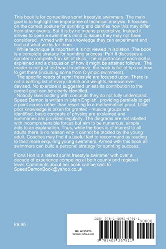Speed Demon  A plain English guide to swimming sprint freestyle,Used