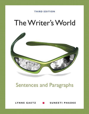 The Writer's World: Sentences and Paragraphs (3rd Edition),Used