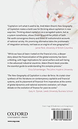The New Geography of Capitalism: Firms, Finance, and Society,Used