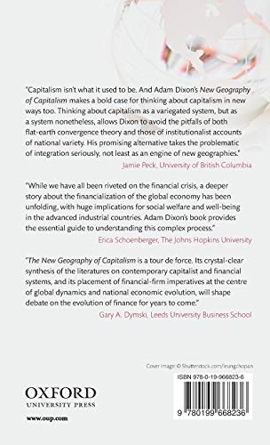 The New Geography of Capitalism: Firms, Finance, and Society,Used