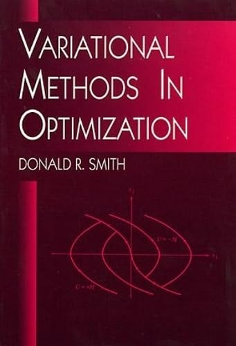 Variational Methods in Optimization (Dover Books on Mathematics),New