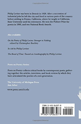 Don'T Ask (Poets On Poetry)