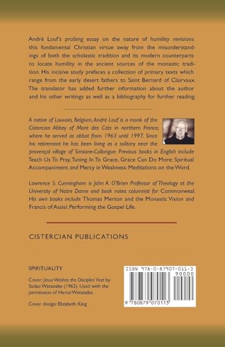 The Way of Humility (Volume 11) (Monastic Wisdom Series),Used