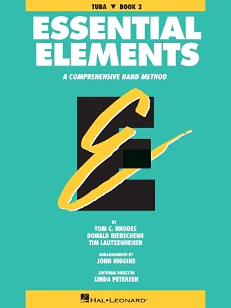 ESSENTIAL ELEMENTS BOOK 2  ORIGINAL SERIES (AQUA) TUBA BOOK,New