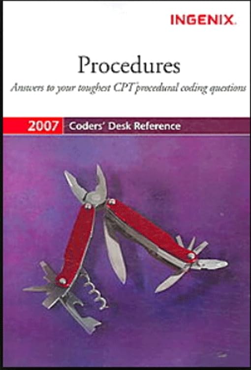 Coders' Desk Reference: Procedures 2007,Used
