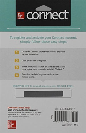 Connect 1Semester Access Card for General, Organic, and Biochemistry,Used