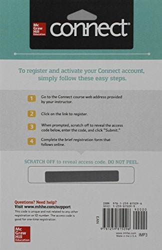 Connect 1Semester Access Card for General, Organic, and Biochemistry,Used