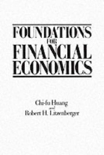 Foundations For Financial Economics,Used