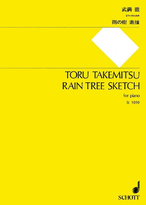 Takemitsu: Rain Tree Sketch [Schott],Used