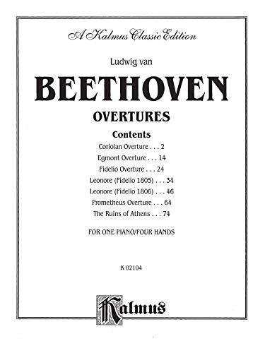 Overtures: Arranged (Kalmus Edition),Used
