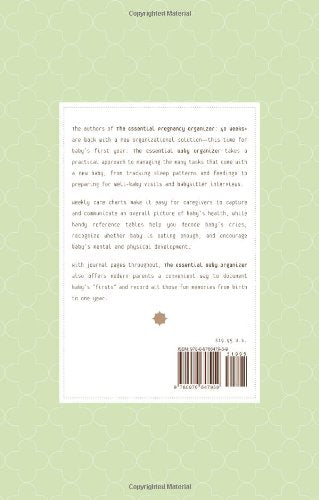 The Essential Baby Organizer: Birth to One Year (The Essential Organizers),Used