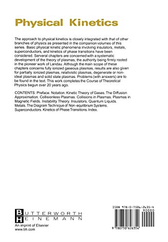 Physical Kinetics: Volume 10,Used