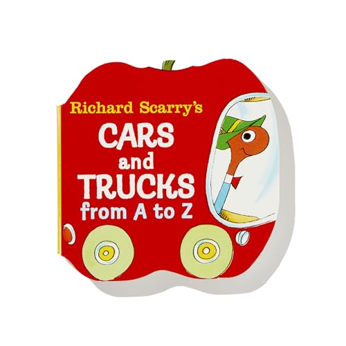 Richard Scarry's Cars and Trucks from A to Z (A Chunky Book),Used