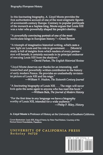 Louis XIII, the Just,Used