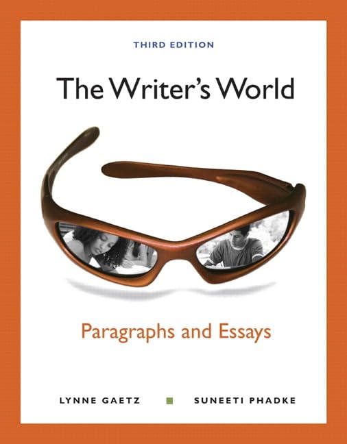 The Writer's World: Paragraphs and Essays Plus MyWritingLab with eText  Access Card Package (3rd Edition),Used