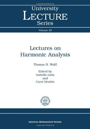 Lectures on Harmonic Analysis (University Lecture Series),Used