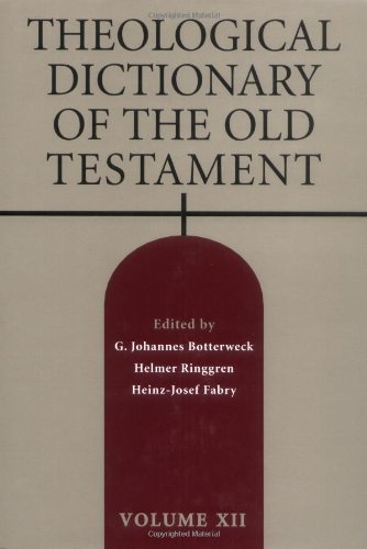 Theological Dictionary of the Old Testament, Vol. 12,Used
