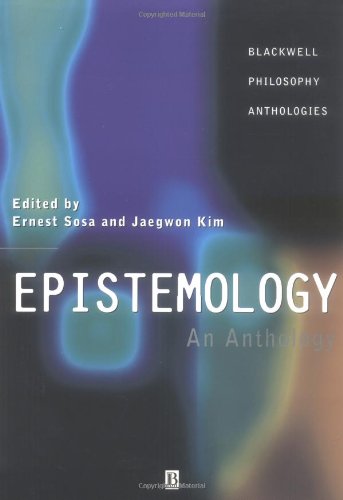Epistemology: An Anthology (Blackwell Philosophy Anthologies),Used