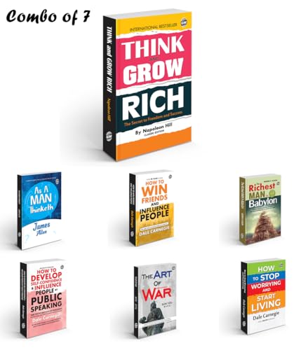 Classic Books For Financial Success And Personal Empowerment : Think & Grow Rich, The Art Of War, How To Win Friends & More - Complete Novel For Kids, Classic English Novel