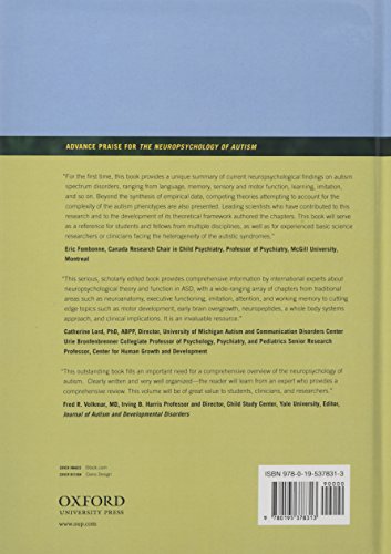 The Neuropsychology of Autism,Used