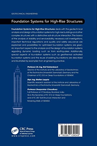Foundation Systems for HighRise Structures,Used