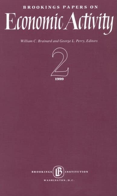 Brookings Papers on Economic Activity 1999:2,Used