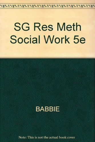 Practice Oriented Study Guide for Rubin/Babbie's Research Methods for Social Work, 5th,Used