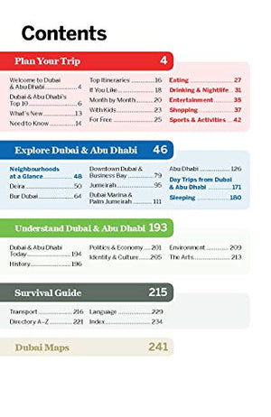 Lonely Planet Dubai & Abu Dhabi 9 (Travel Guide),Used