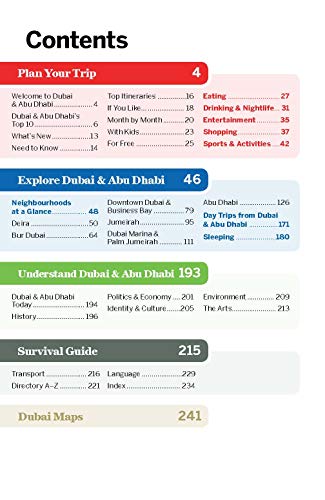 Lonely Planet Dubai & Abu Dhabi 9 (Travel Guide),Used