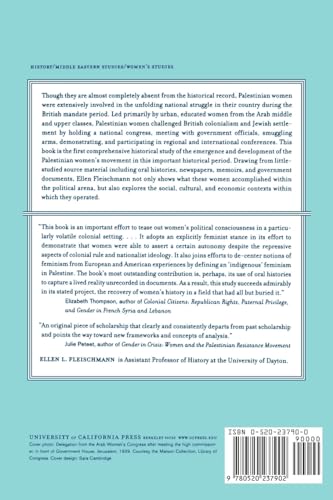 The Nation And Its 'New' Women: The Palestinian Women'S Movement, 19201948,Used