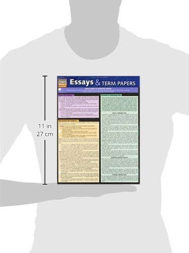 Essays & Term Papers (Quick Study Academic),Used
