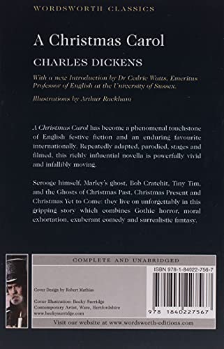 A Christmas Carol (Wordsworth Classics),Used