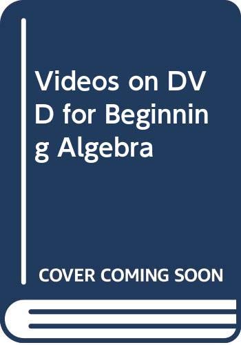Beginning Algebra Videos,Used