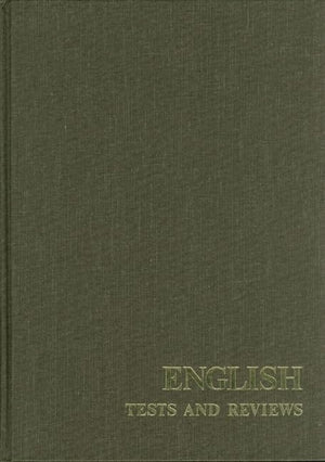 English Tests and Reviews (Tests in Print (Buros)),Used