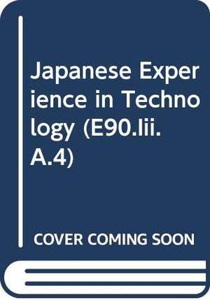 Japanese Experience in Technology (E90.Iii.A.4),Used
