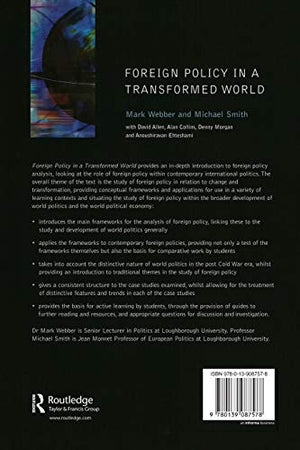 Foreign Policy In A Transformed World,Used