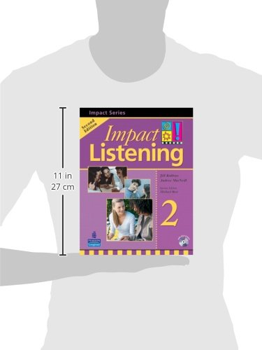 Iimpact Listening 2 Student Book With Selfstudy Audio Cd,Used