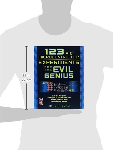 123 Pic Microcontroller Experiments For The Evil Genius,Used