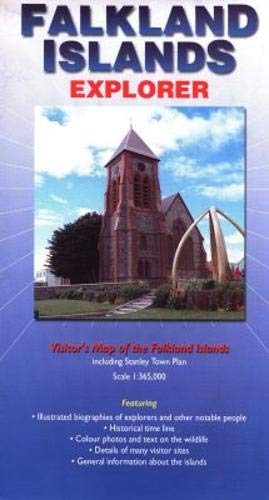 Falkland Islands Explorer Map,Used