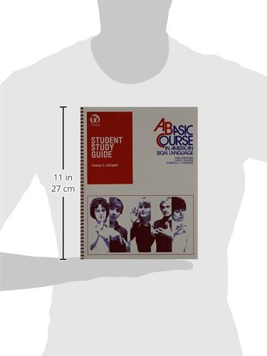 Student Study Guide to a Basic Course in American Sign Language,New