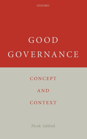 Good Governance: Concept And Context,Used