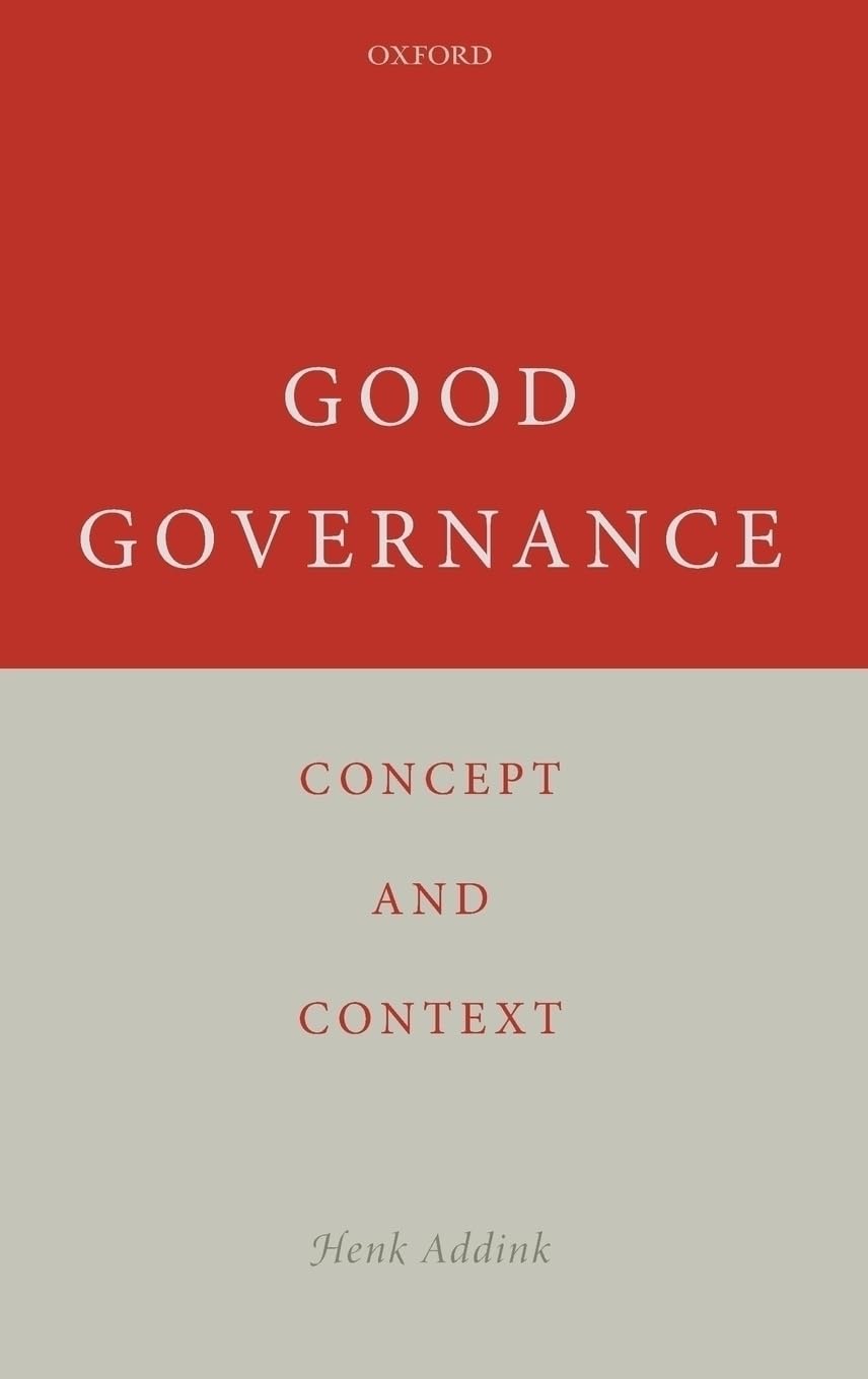 Good Governance: Concept And Context,Used