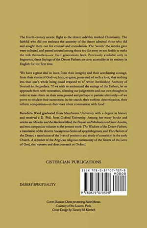The Sayings Of The Desert Fathers: The Alphabetical Collection (Volume 59),New