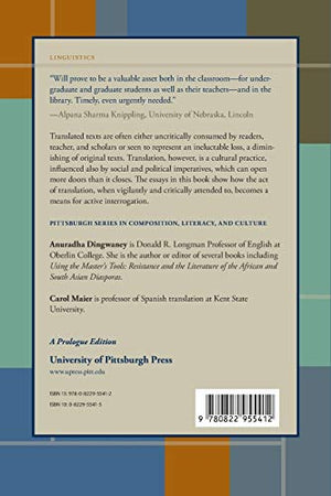 Between Language and Cultures: Translation and Cross Cultural Texts (Pittsburgh Series in Composition, Literacy, and Culture),Used