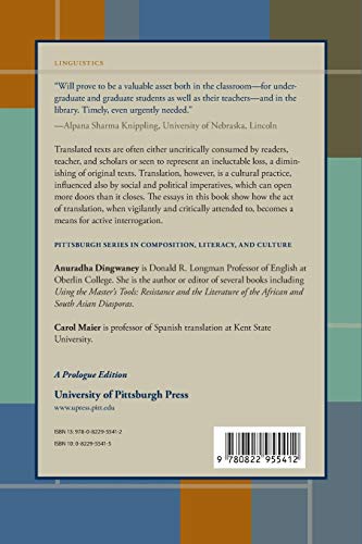 Between Language and Cultures: Translation and Cross Cultural Texts (Pittsburgh Series in Composition, Literacy, and Culture),Used