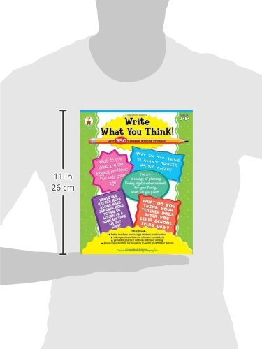 Write What You Think!, Grades 3  8,Used
