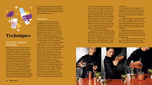 Drink Lightly: A Lighter Take On Serious Cocktails, With 100+ Recipes For Low And Noalcohol Drinks: A Cocktail Recipe Book,New