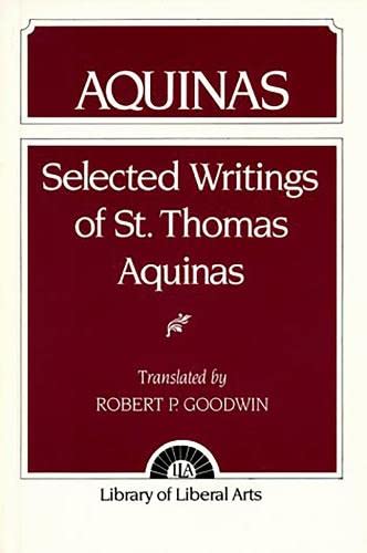 Aquinas: Selected Writings,Used