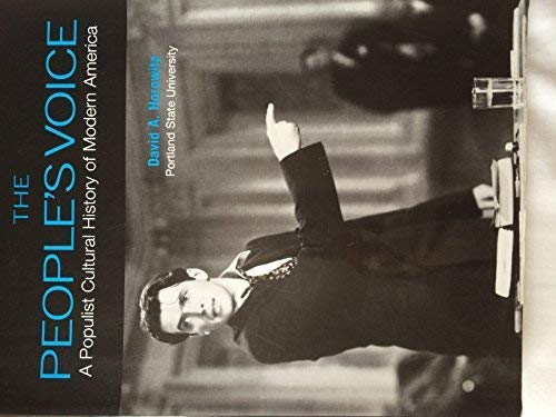 The People's Voice: A Populist Cultural History of Modern America,Used